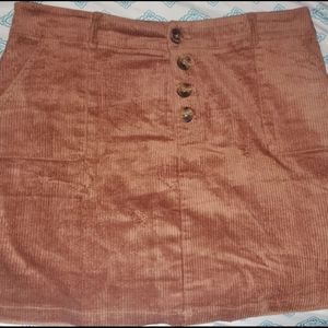 Super cute corduroy skirt